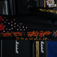 紅月鬼龍紅郎の黒特攻ロング刺繍ー桜舞がとっても綺麗！のサムネイル