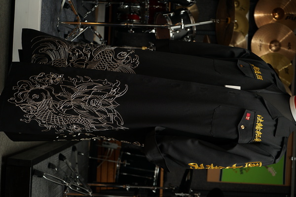 塾の先生が纏う刺繍特攻服ロング | 特攻服、学ランの刺繍を激安