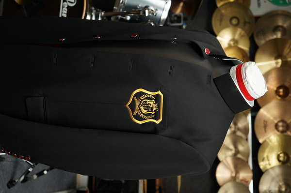 新しい学校のリーダーズのセンターベント長ラン刺繍 青春日本代表