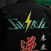 Switch逆先夏目の黒特攻ロング刺繍のサムネイル