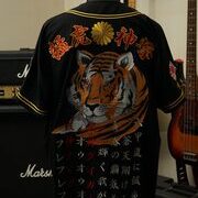 阪神タイガースのユニフォーム刺繍ー背中の虎の迫力が凄いっ🐯